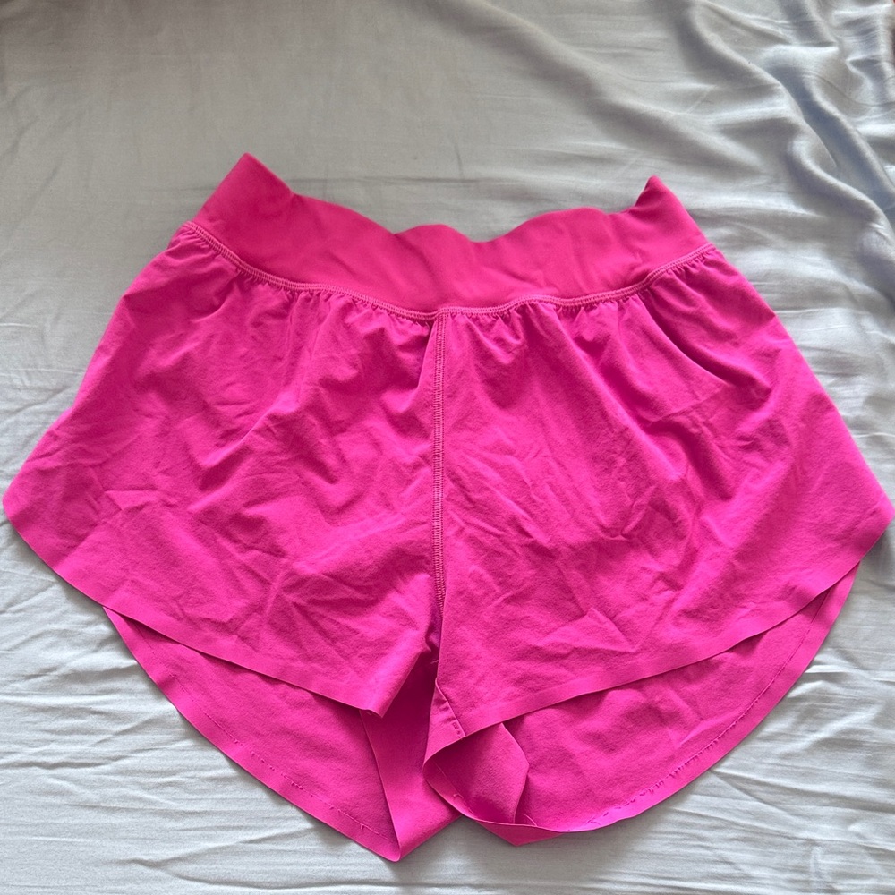 CRZ Yoga Hot Pink Running Shorts